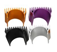 SEWACC 4pcs Efficient Cooling Fan Radiator for Motor Compatible with Carbon Brush and Motors Lightweight Sturdy Design for Rc Cars and Trucks