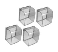 SEWACC 4pcs Electrical Outlet Covers Type Socket Protector for Indoor and Outdoor Use Weatherproof Design Easy Installation for Safety Adverse Conditions