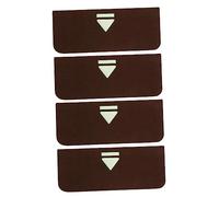 SEWACC 4pcs Glowing Stair Treads Carpet with Arrow Pattern Non Skid Self Adhesive Household Step Pads for Safe Indoor Steps Low Profile Textured Rugs for Pets and Heavy Traffic Areas