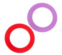 SEWACC 4pcs Golf Putting Cups with Accurate Target Ring Design, Silicone Portable Golf Putter Training Aid for Indoor and Outdoor Practice in Living Room and Travel