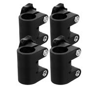 SEWACC 4Pcs Light Stand Adapter with Locking Knob, 25Mm to 22Mm Mounting Clamp for Ring Lights, Camera Monitors, Reflector Holders - Portable Studio and Travel Lighting Accessory