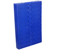 SEWACC 4pcs Microscope Slide Storage Boxes Slot Thickened Plastic Drying Rack for Laboratory Use Lightweight Holder with Advanced Ventilation and Design for Microbiology and Cell Studies