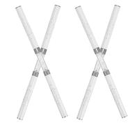 SEWACC 4pcs Nail Art Line Pen Double Ended Brush for Thin Lines Details Doodles for Manicure and Creative Designs