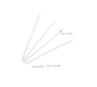 SEWACC 4pcs Plastic Curtain Push Wand with Hook Blind Tilt Rod Replacement for Window Opener Accessories Easy Installation for Home Office Drapery Pull