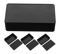 SEWACC 4pcs Plastic Junction Box Durable Electric Project Enclosure Case for Electronics Controller Storage and Charger Organiser