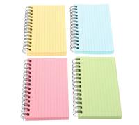 SEWACC 4Pcs Portable Office Notepads Thickened Writing Pads with Stylish Design for Students and Professionals Convenient for Notes and Reminders for School Activities