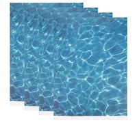SEWACC 4pcs Realistic Water Texture for Outdoor Architectural Models Flexible Cuttable Simulation Water Pattern Paper for DIY Garden and Dollhouse Lake Scenes