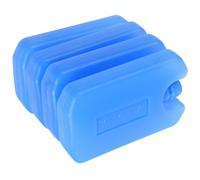 SEWACC 4pcs Reusable Ice Packs for Air Conditioner Fan Lunch Boxes Rapid Cooling Gel Blocks for Beach Camping Hiking Outdoor Use Sky-blue Freezer Cooler Packs