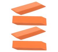 SEWACC 4pcs Rubber Abrasive Cleaner Eraser Sticks for Kitchen Taps and Faucets, Safe for Multiple Surfaces, Effective Hard Water and Limescale Removal for Household Cleaning