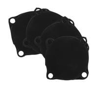 SEWACC 4pcs Rubber Gaskets for Air Compressor Cylinder Heads Leak Washers Compatible with Multiple Models Easy Installation Industrial Strength Sealing Pads