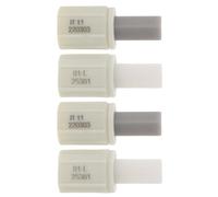 SEWACC 4pcs Soft Close Toilet Seat Buffers with Universal Compatibility and Silent Closing Features, High Strength Plastic Material for Toilet Lid and Seat Replacement in Bathroom