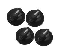 SEWACC 4pcs Timer Switch Knob for Oven Range D-shaft Control Knob Replacement Part Enhance Cooking Efficiency