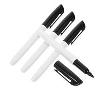 SEWACC 4pcs Water-based Erasable Liquid Markers for Whiteboards Smooth Writing Fine Tip Dry Erase Pens Easy to Wipe Clean Without Residue Teacher Supplies for Schools and Classrooms
