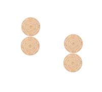 SEWACC 4pcs Wicca Divination Pendulum Board Evil Eye Wood Witch Craft Altar Supplies for Home Decoration and Spiritual Rituals