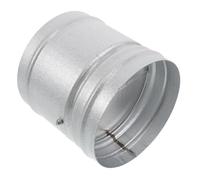 SEWACC 5-inch Galvanized One-Way Airflow Duct Deflector Vent Damper Insert, Backdraft Stopper for Dryer Fan and Ventilation Pipes, Inline Ventilation Airflow Control