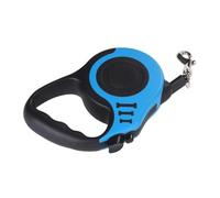 SEWACC 5 Meter Blue Automatic Retractable Dog Leash Telescopic Traction Rope Pet Training Lead for Puppies and Dogs