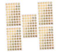 SEWACC 5 Sheet Small Star Reward Stickers for Classroom Behavior Charts Motivational Grading Adhesive Labels for Teachers to Enhance Student Engagement and Habits