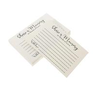 SEWACC 50 Sheets Small Chic Memorial Cards for Funerals Memorials and Celebrations Multi Use Share a Memory Tributes and Special Occasions