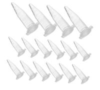 SEWACC 500pcs Centrifuge Tubes with Caps Sample Containers for Scientific Experiments Sturdy Plastic Micro Test Tubes for Molecular Biology Clinical Chemistry Biochemistry Research and