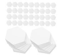 SEWACC 500Pcs Hexagon Quilting Stencil Paper Templates Multipack for Patchwork Sewing DIY Crafts Lightweight Portable Shapes for Creative Handmade Geometric Patterns and Scale Projects