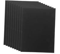 SEWACC 50pcs Black Card Stock Paper DIY Painting Material for Crafts Making Origami Handmade Card Paper Suitable for Drawing Sketching and School Art Projects