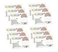 SEWACC 50Pcs Classroom Reward Cards for Motivational Postcards for Positive Behavior Teacher and Parent Encouragement Notes Kindergarten Must Haves for Behavior Management