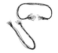 SEWACC 50pcs Elastic Stylus Pen Lanyard Loss Rope Stretchy Cord for Office School Travel Comfortable Durable Small Bungee Leash for Touchscreen Pens and Multi Purpose Use
