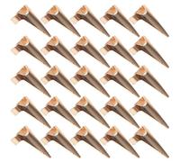 SEWACC 50pcs Gold Hair Parting Finger Rings Braiding Tool Nail Claw Hair Hook Accessory for Women Braids Salon Use Cosplay Extension Supplies