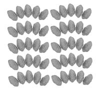 SEWACC 50pcs Miniature Garden Stones Plastic Diorama Landscape Rocks for Model Train Scenery Terrarium Fairy Garden and DIY Home Decor