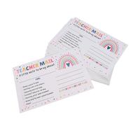 SEWACC 50PCS Motivational Teacher Mail Notes to Parents Postcards for Preschool Kindergarten Classroom Behavior Incentive Cards Bright Colored Parent Teacher Communication Tools for