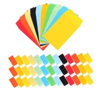 SEWACC 50Pcs Small Colorful Cash Envelopes Budget Money Storage Mailing Envelopes for Notes Letters Poems with Strong Adhesive Seal Compact Paper for Handbags and School Use