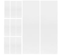 SEWACC 50pcs Small Salon Hair Highlighting Sheets for Stylists Hair Coloring and Foiling Tools Professional Hairdressing Supplies for Precise Dye Separation