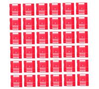 SEWACC 50Pcs Transparent Self Adhesive Wire Organizers Cable Wrappers Practical Data Cable Storage Clamps for Headphone Phone USB Power Cord Management at Home and Office