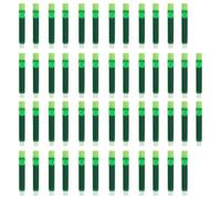 SEWACC 50pcs Universal Fountain Pen Ink Refill Ink Container Plastic Convenient Easy to Refill Office Stationery for Fountain