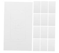 SEWACC 50pcs Wall Outlet Insulation Pads with Foam Gaskets for Socket Sealing Insulated Electrical Outlet Covers for Home and Commercial Use Weatherproof and Shock Resistant Wall Plate