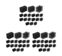 SEWACC 54 Pcs Black Scar Texture Sponge for Special Effects Makeup and Costume Makeup Enthusiasts, Smooth and Even Application, for Face Painting and Cosplay Looks in Group Events