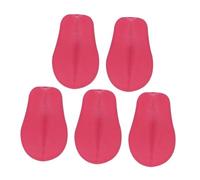 SEWACC 5pcs Plush Dog Tongue Accessories for Stuffed Animals DIY Projects Realistic Ghoul Tongue for Halloween Horror Props and Spooky Prank Decorations