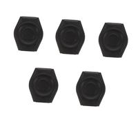 SEWACC 5Pcs Practical Webcam Covers Privacy Camera Caps Fit Scratch-resistant Security Protectors for Laptops Tablets Smartphones Black