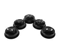 SEWACC 5pcs Quick Connect Wire Terminal Spring Loaded Speaker Terminal Speaker Connector Cup Cable Rear Panel Wiring Black