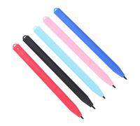 SEWACC 5pcs Stylus Pen for Touch Screens LCD Drawing Board Tablet Pens Red Blue Black Light Pink Light Blue for Writing and Drawing Activities