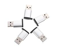 SEWACC 5pcs USB Type C to USB Adapter Converter for Laptop Tablet Phone Accessory High Speed Data Transfer to