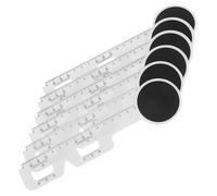 SEWACC 6 Pcs Plastic Pupillometers for Accurate Pupil Distance Measurement Durable Optical Measuring Tool Portable Design for Eyeglass Fitting and Personal Use