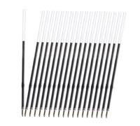SEWACC 600pcs Black Ink Ballpoint Pen Refills Refillable Retractable Replacement Pens for Office School Stationery Easy Installation Bold Clear Writing Performance