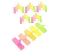 SEWACC 600pcs Colorful Page Tabs Sticky Reading Page Markers Highlighter Tape Memo Note Pads Index Tabs Textbook Labels Color-coding Labels Highlighter Strips Paper
