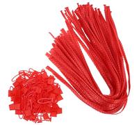 SEWACC 60cm Reusable Mesh Produce Bags Vegetable Storage Net Bag Seafood Boil Potato Onion Storage Mesh Nylon Netting Drawstring for Kitchen and Refrigerator