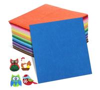 SEWACC 60pcs Craft Felt Sheets for Sewing and Embroidery Assorted 60 Colors Soft Felt Fabric Squares for DIY Boys and Girls and Adult Craft Projects for Decoration and Patchwork