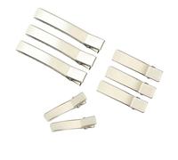 SEWACC 60pcs Hair Accessories Bang Clips Alloy Lightweight Never Break Simple DIY Clips for Anyone Who Likes Handmade Headdress Professional Hair Styling Make-up