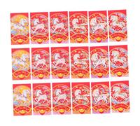 SEWACC 60pcs Spring Festival Red Envelopes for The Year of The Horse Spring Festival Hong Bao Horse Zodiac Envelopes Chinese Red New Year Asian Pocket Wedding Paper