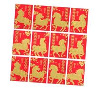 SEWACC 60PCS Vietnamese Red Envelopes for Lunar Year Horse Year Themed Money Bags with Vietnamese Text Festive Spring Festival Decor Practical Lucky Money Packets for TET Celebration and