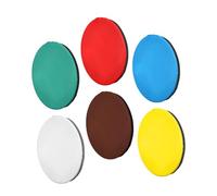 SEWACC 6PCS 18cm Photography Light Reflector Soft Diffuser Cloth Covers for Studio Flash Lighting, Camera Flash Reflector Set for Professional Photo Shoot